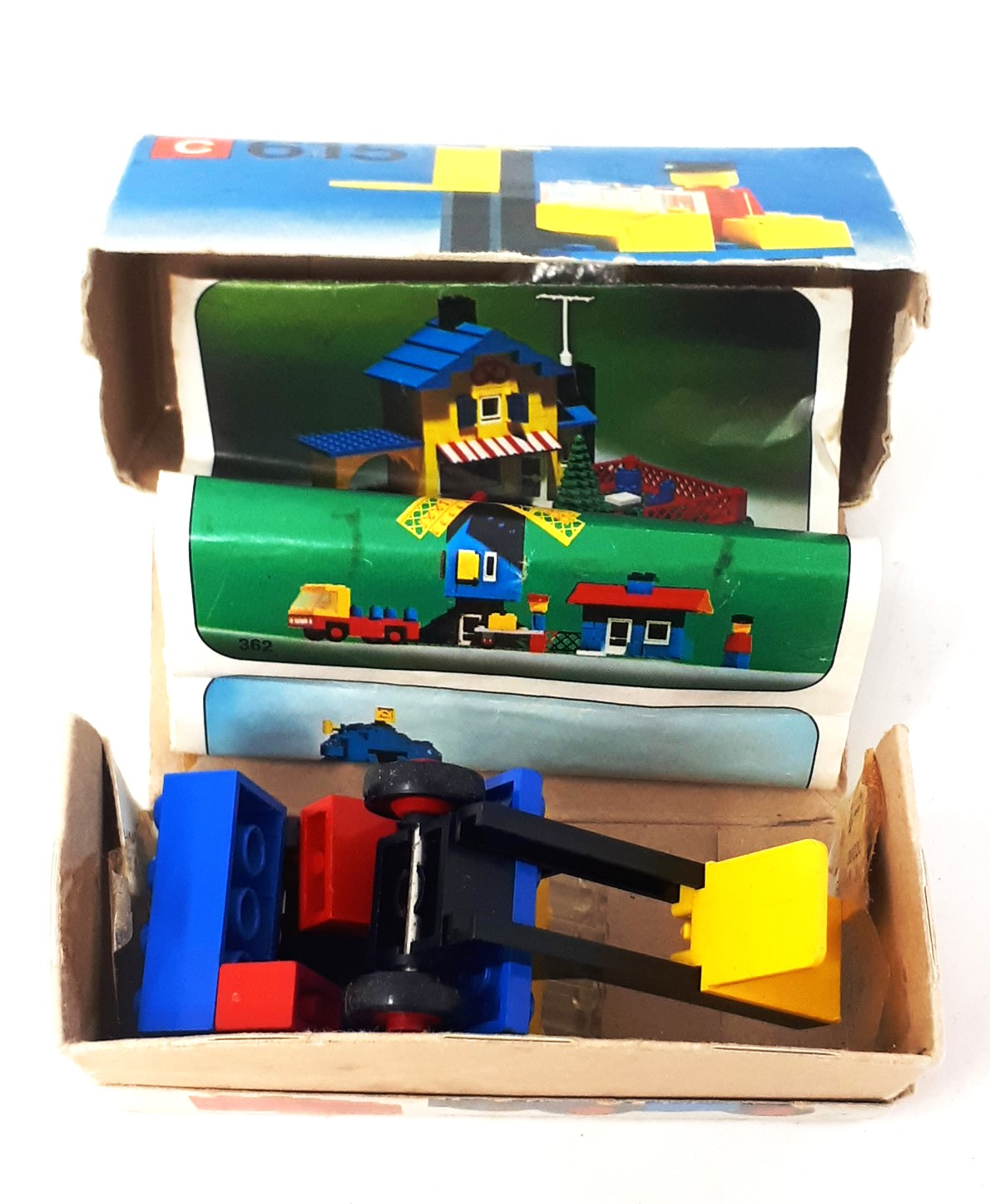 Voir photo 2 de Lego Legoland 615 vintage avec boite d'origine Lego Legoland 615 vintage avec boite d'origine État correct - Vue 2 -
